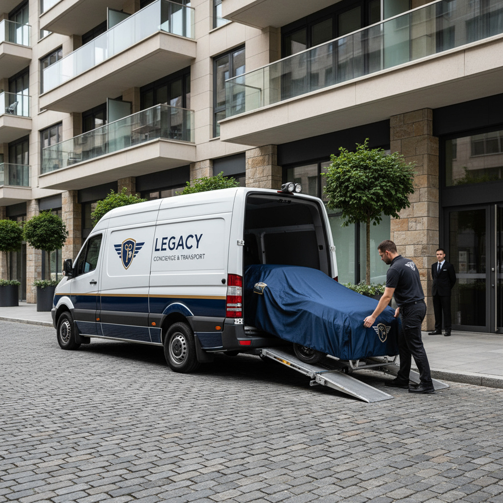 Concierge-Van für Abholservice
